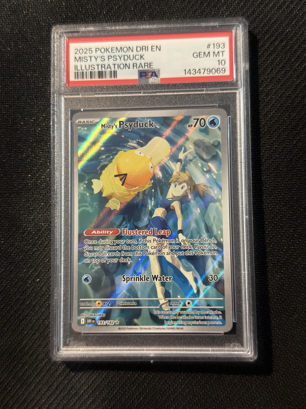 Misty's Psyduck PSA 10 sold by Packed It Again